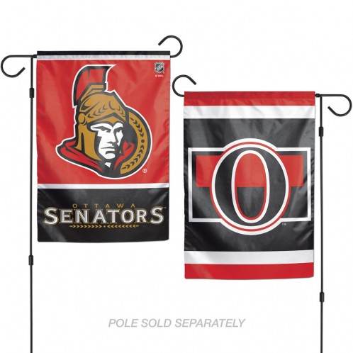 Ottawa Senators Garden Flag 12x18 Two Sided Special Order - ToylandEU