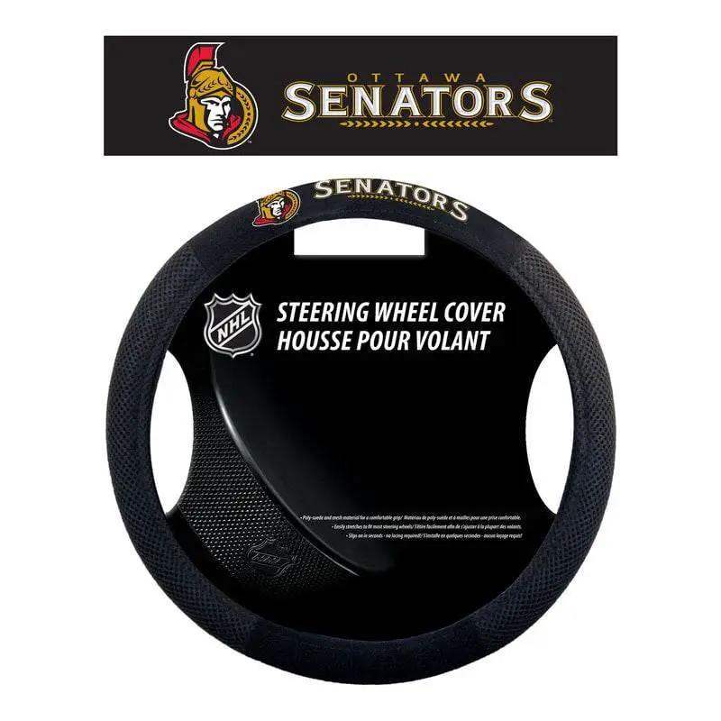  Ottawa Senators Leather Steering Wheel Cover Mesh Style Logo -  ToylandEU™
