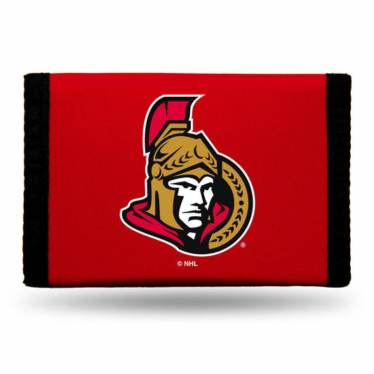 Ottawa Senators Nylon Trifold Wallet Officially Licensed - ToylandEU