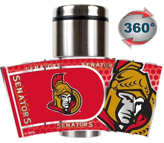  Ottawa Senators Travel Tumbler 16oz With Metallic Graphics -  ToylandEU™