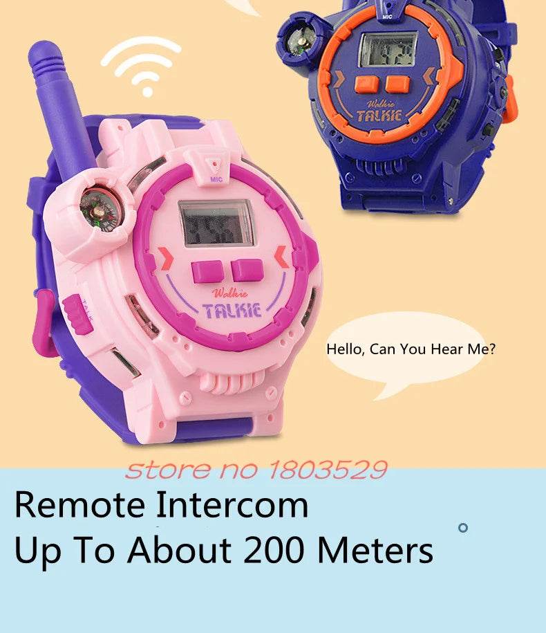 Outdoor Children Interaction Toys Watch Interphone Walkie Toy - ToylandEU