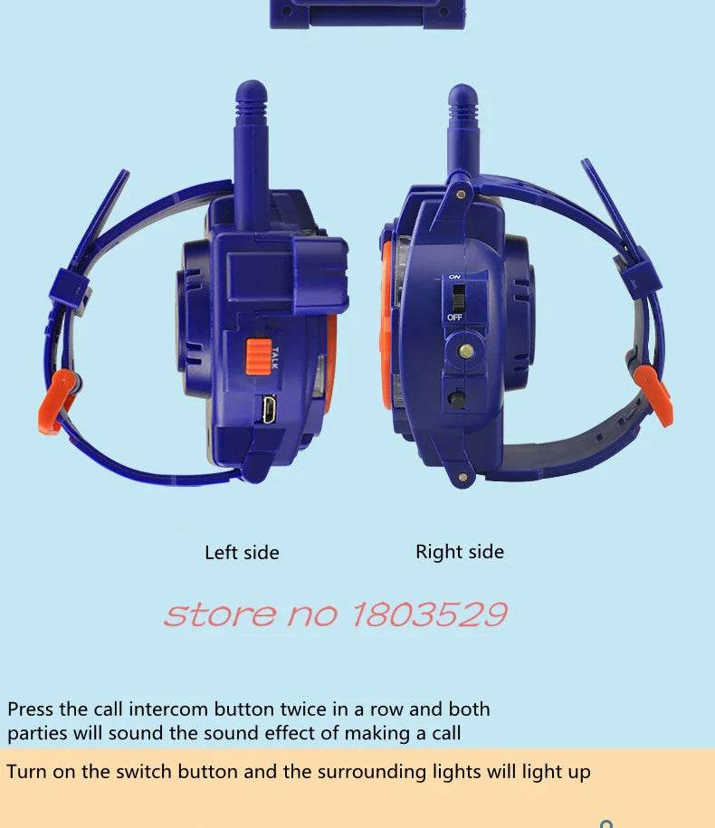 Outdoor Children Interaction Toys Watch Interphone Walkie Toy - ToylandEU