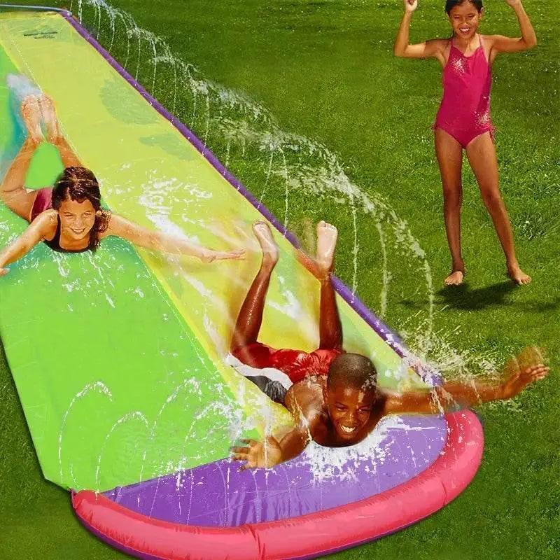  Outdoor Courtyard Lawn Inflatable Water Slide Toy Gift -  ToylandEU™