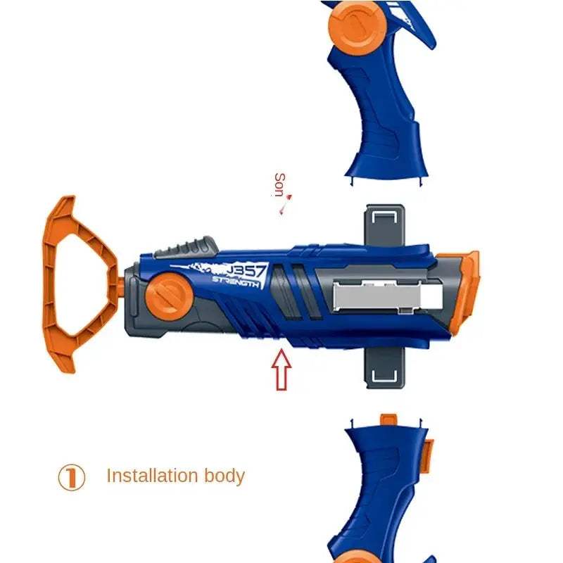 Outdoor Crossbow Toy Set Safer Soft Bomb Launchers -  ToylandEU™