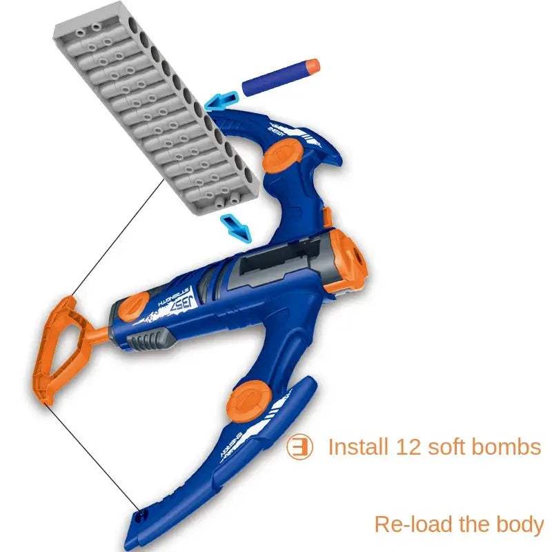  Outdoor Crossbow Toy Set Safer Soft Bomb Launchers -  ToylandEU™