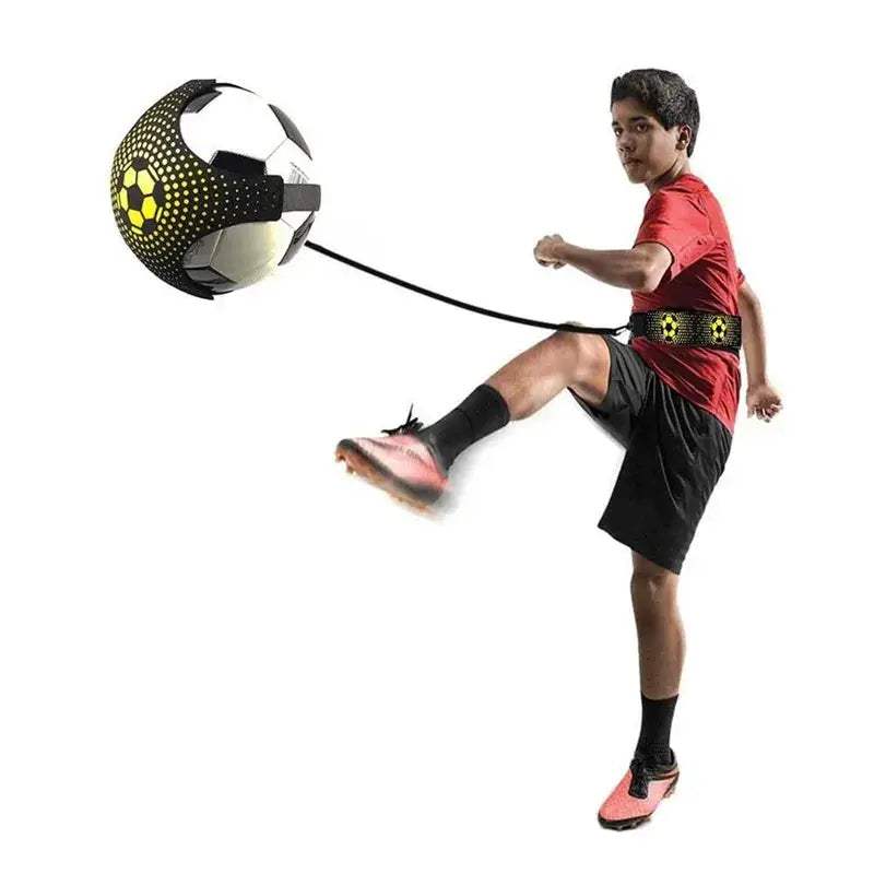 Outdoor Football Training Ball With Elastic Straps For Skills Boost - ToylandEU