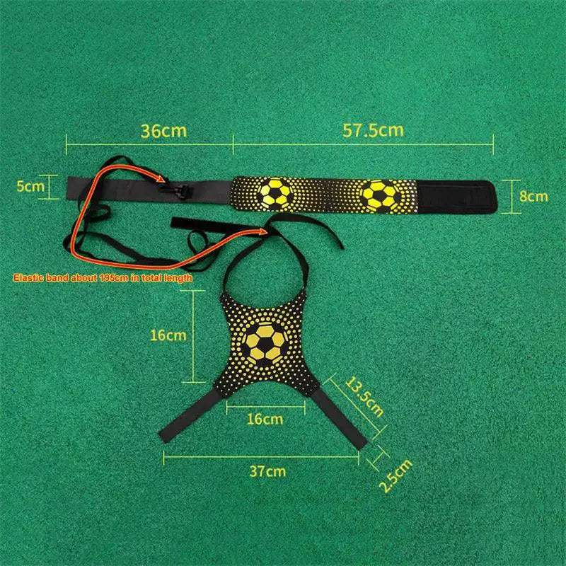 Outdoor Football Training Ball With Elastic Straps For Skills Boost - ToylandEU