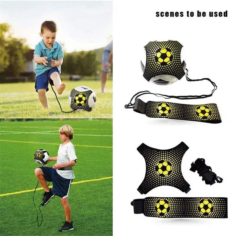 Outdoor Football Training Ball With Elastic Straps For Skills Boost - ToylandEU