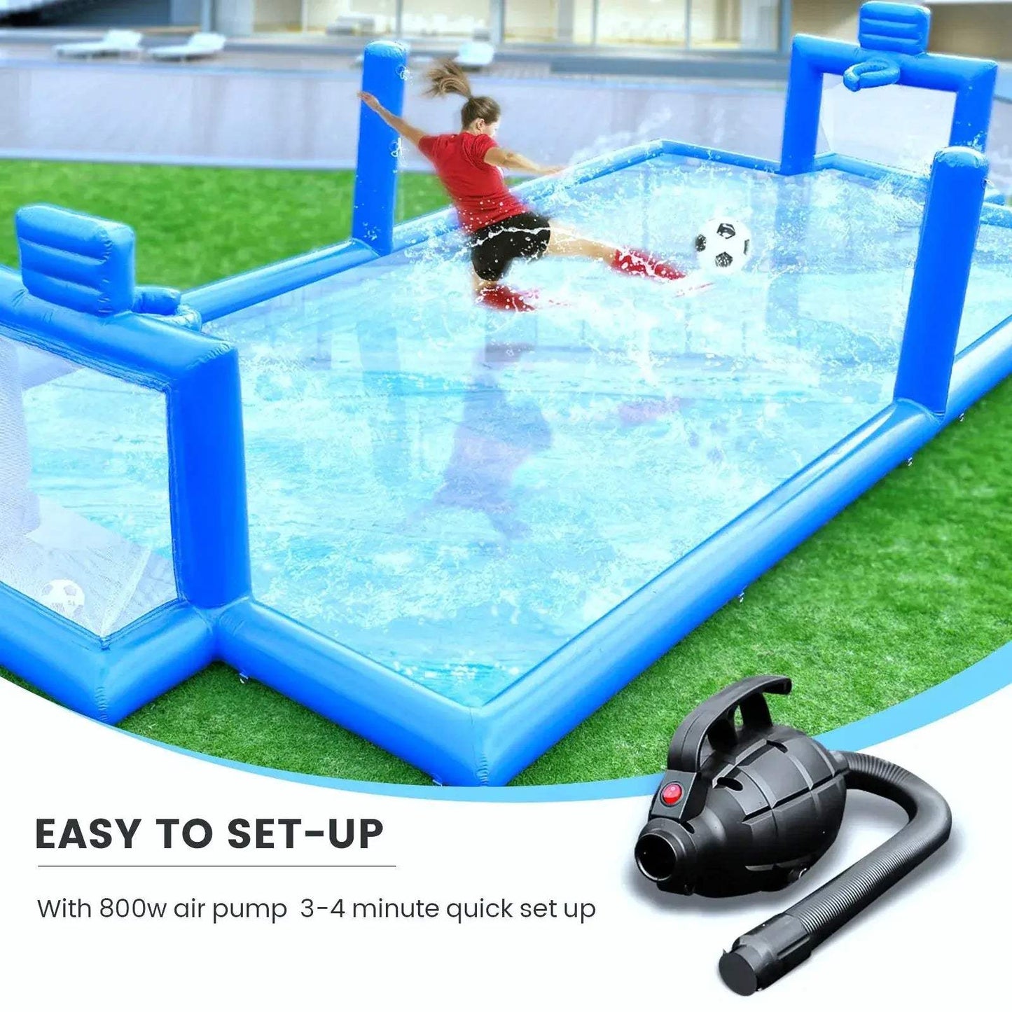 Outdoor Inflatable Sports Court 33 Feet All In One Arena - ToylandEU