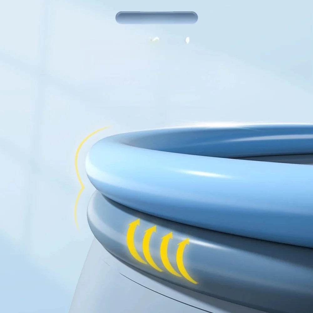 Outdoor Inflatable Swimming Pool Durable 3 Layer PVC 1200 Gallon Capacity - ToylandEU