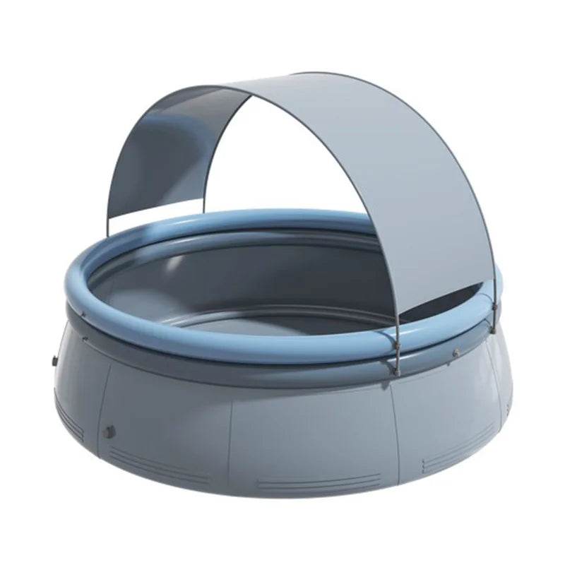 Outdoor Inflatable Swimming Pool Durable 3 Layer PVC 1200 Gallon Capacity - ToylandEU