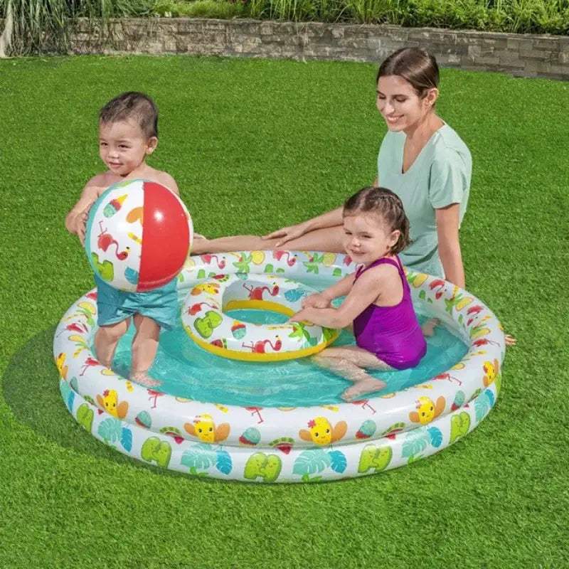  Outdoor Inflatable Water Slide Pool Splash Features -  ToylandEU™