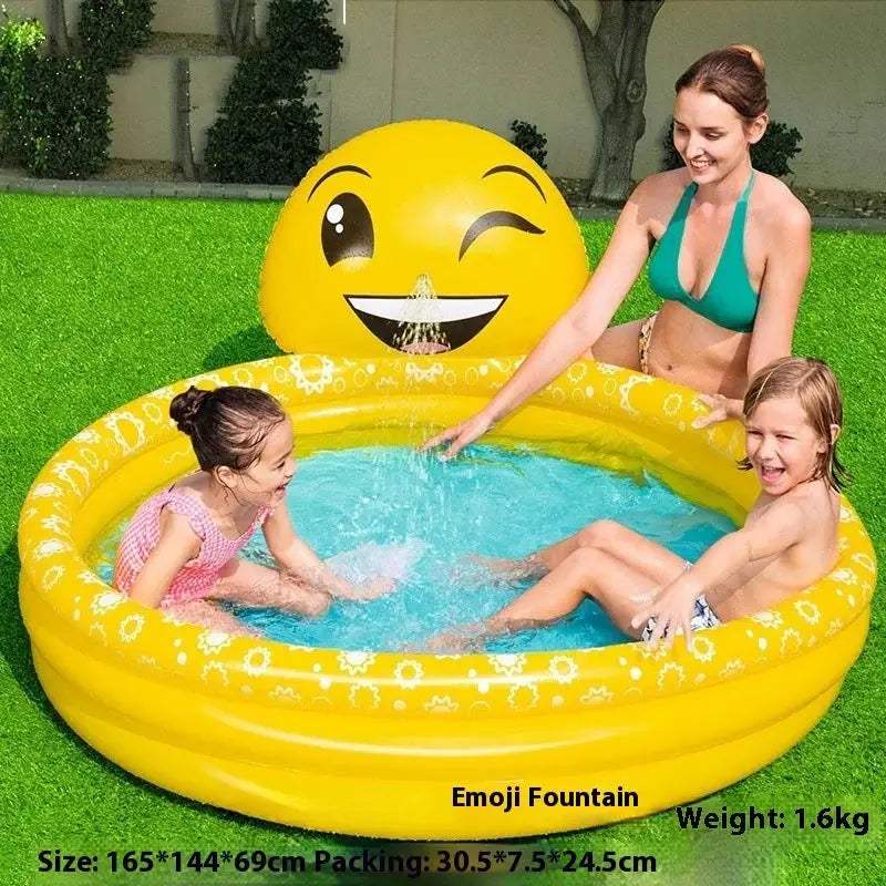  Outdoor Inflatable Water Slide Pool Splash Features -  ToylandEU™