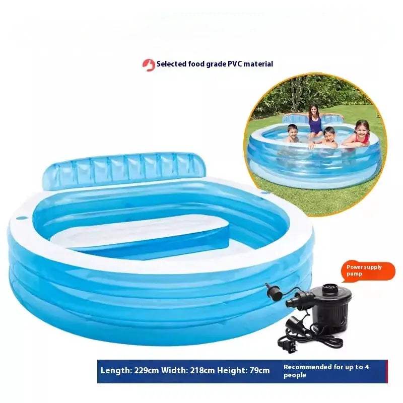  Outdoor Inflatable Water Slide Pool Splash Features -  ToylandEU™