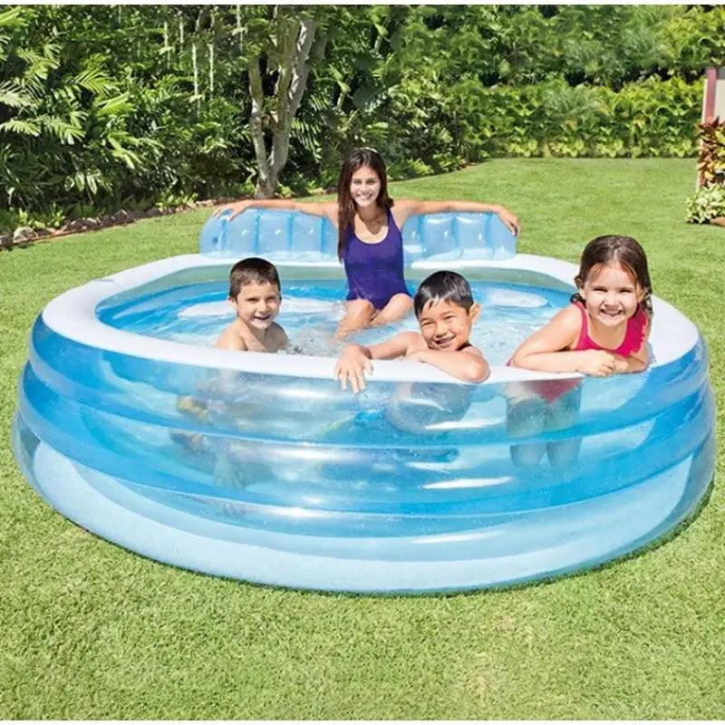  Outdoor Inflatable Water Slide Pool Splash Features -  ToylandEU™