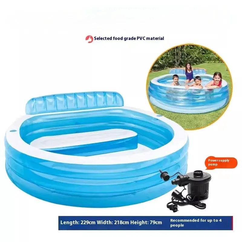  Outdoor Inflatable Water Slide Pool Splash Features -  ToylandEU™