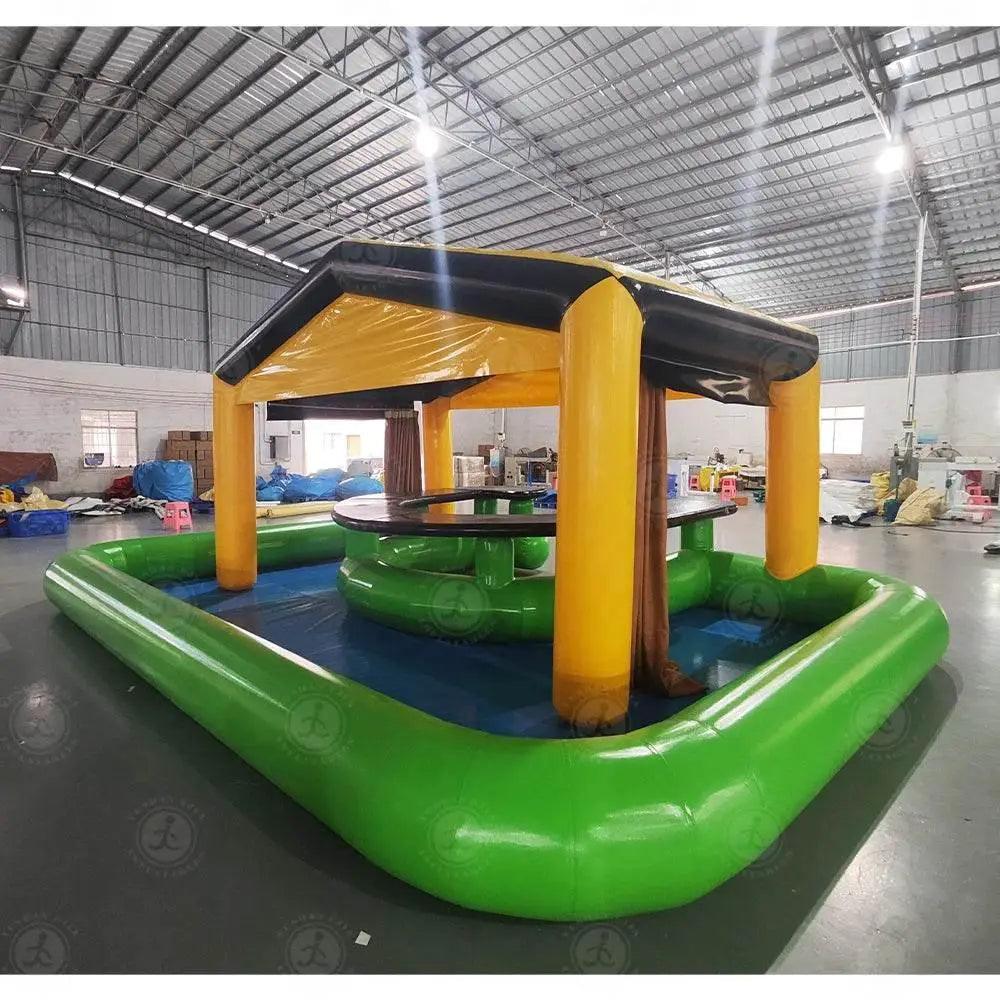  Outdoor Party Activities Inflatable Pool Bar Floating Tent -  ToylandEU™