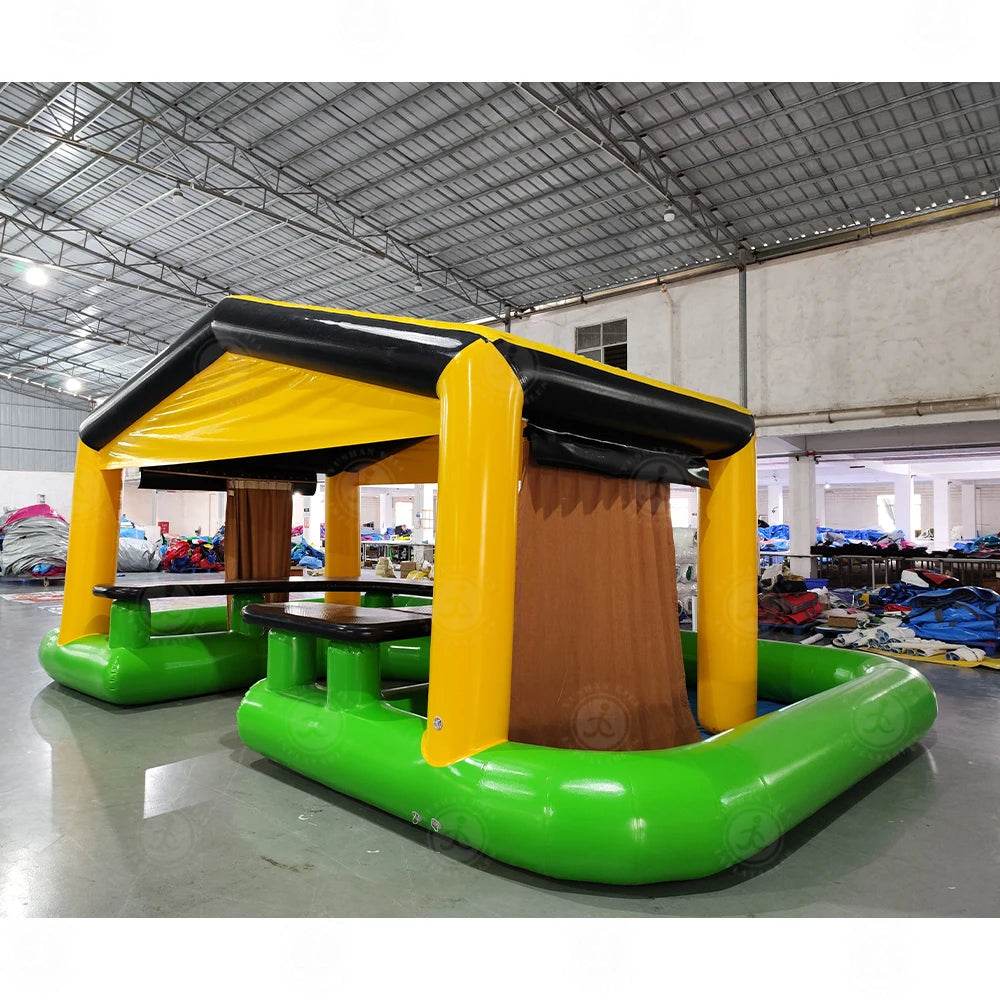 Outdoor Party Activities Inflatable Pool Bar Floating Tent - ToylandEU