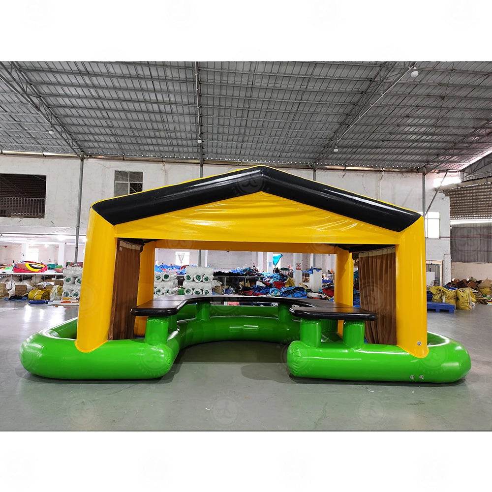 Outdoor Party Activities Inflatable Pool Bar Floating Tent - ToylandEU