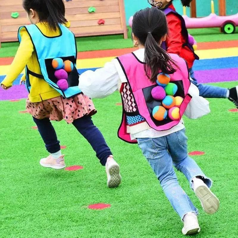  Outdoor Sport Game Props Vest With Sticky Ball Toys -  ToylandEU™