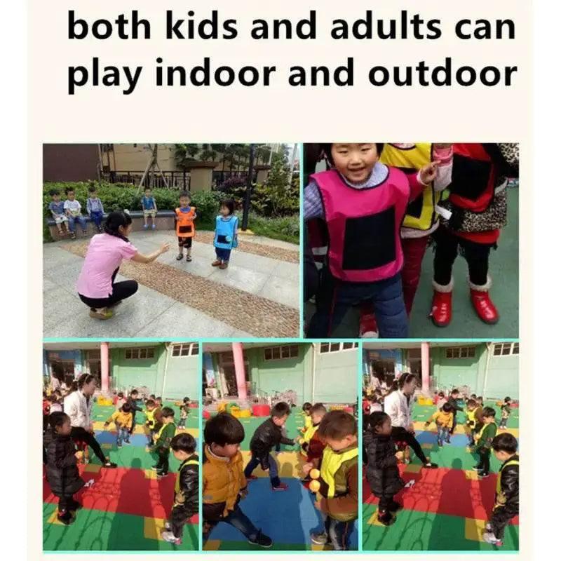  Outdoor Sport Game Props Vest With Sticky Ball Toys -  ToylandEU™