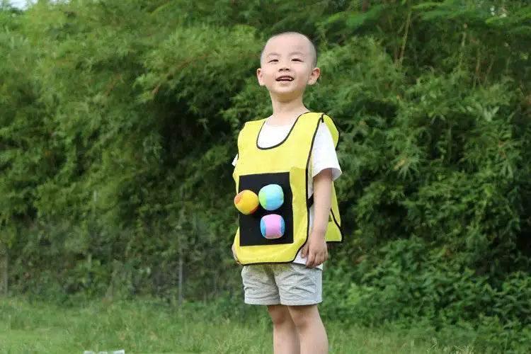  Outdoor Sport Game Props Vest With Sticky Ball Toys -  ToylandEU™