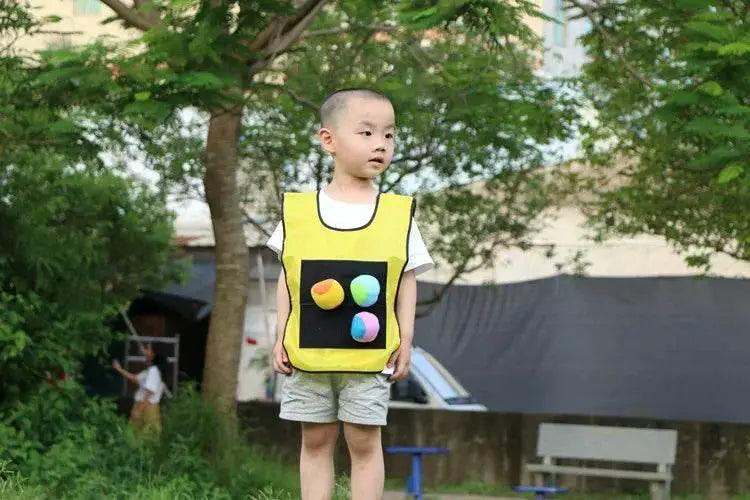 Outdoor Sport Game Props Vest With Sticky Ball Toys -  ToylandEU™
