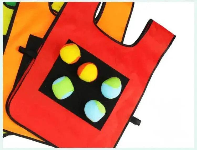  Outdoor Sport Game Props Vest With Sticky Ball Toys -  ToylandEU™