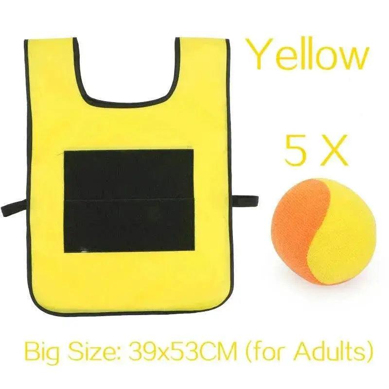  Outdoor Sport Game Props Vest With Sticky Ball Toys -  ToylandEU™