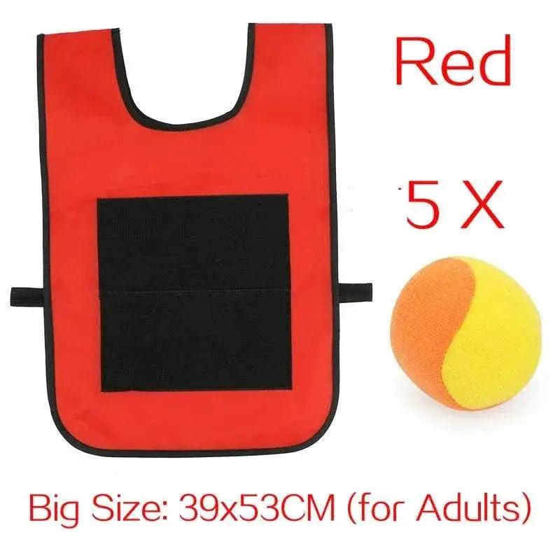  Outdoor Sport Game Props Vest With Sticky Ball Toys -  ToylandEU™