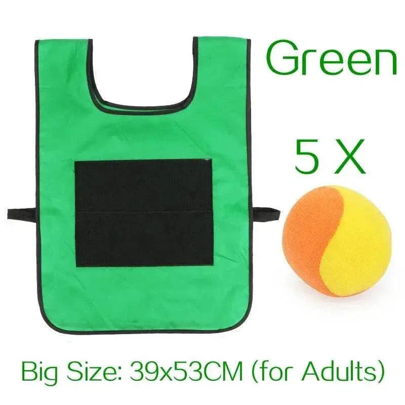  Outdoor Sport Game Props Vest With Sticky Ball Toys -  ToylandEU™