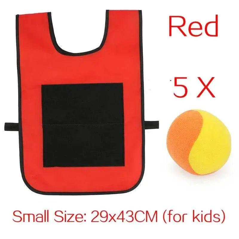  Outdoor Sport Game Props Vest With Sticky Ball Toys -  ToylandEU™