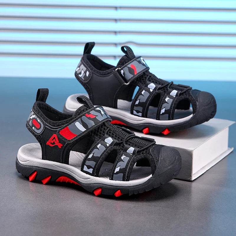 Outdoor Summer Breathable Sandals Shoes for Kids Boys - ToylandEU