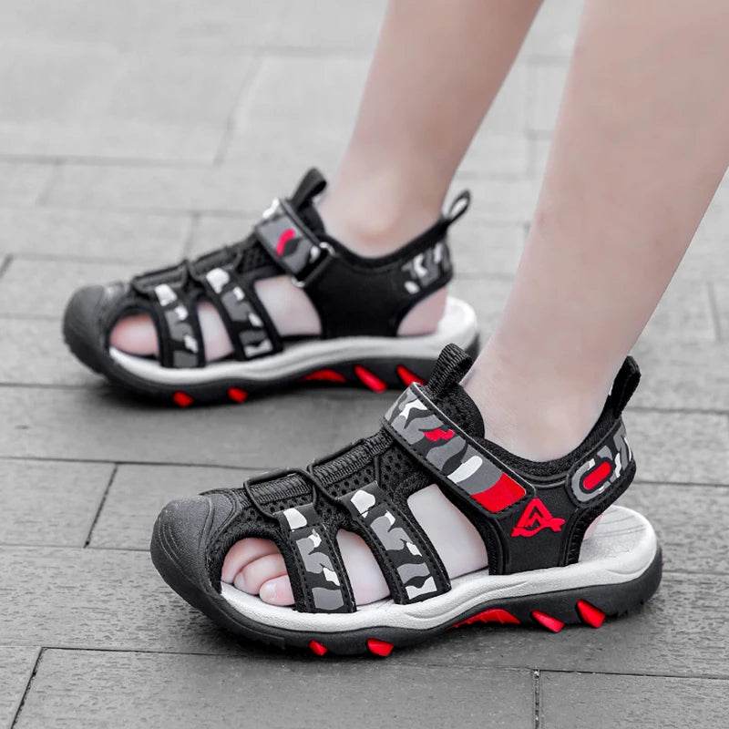 Outdoor Summer Breathable Sandals Shoes for Kids Boys - ToylandEU