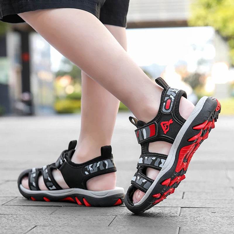 Outdoor Summer Breathable Sandals Shoes for Kids Boys - ToylandEU