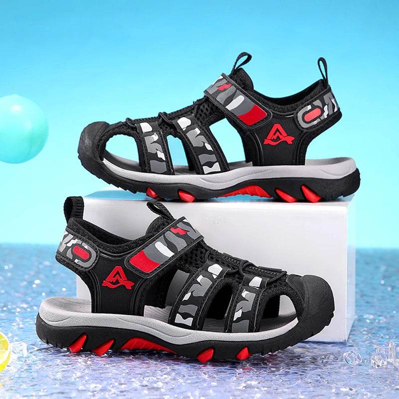 Outdoor Summer Breathable Sandals Shoes for Kids Boys - ToylandEU