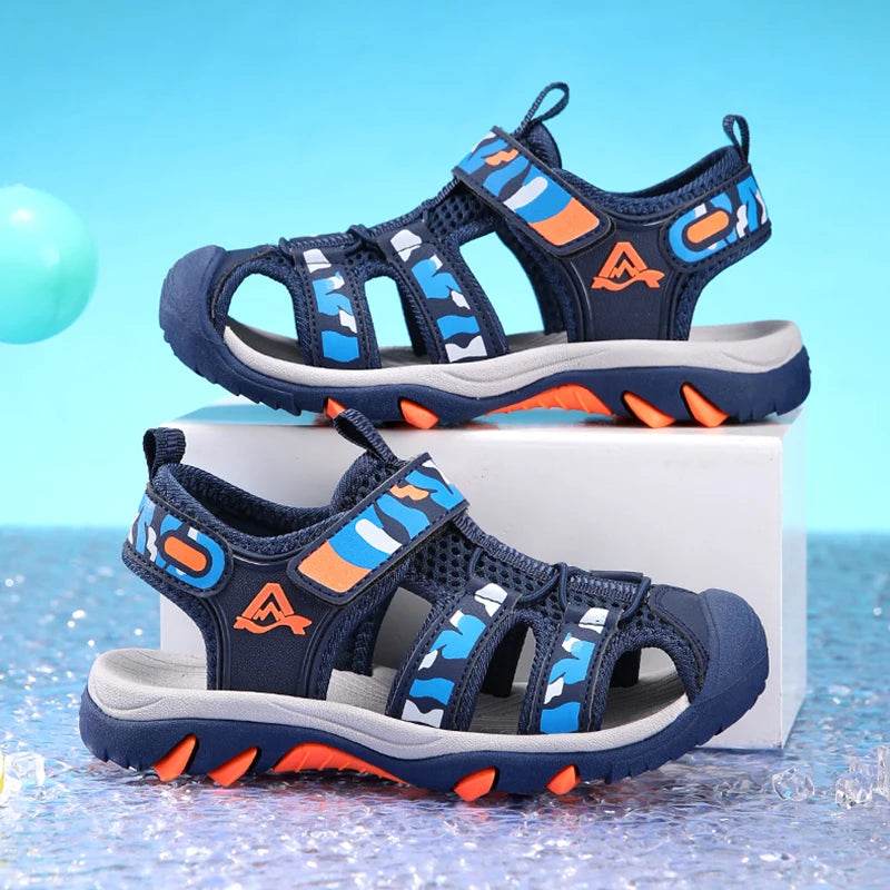 Outdoor Summer Breathable Sandals Shoes for Kids Boys - ToylandEU