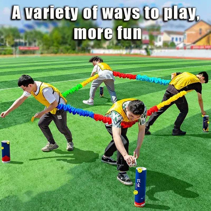 Outdoor Team Building Elastic Rope Game for Kids Fun - ToylandEU