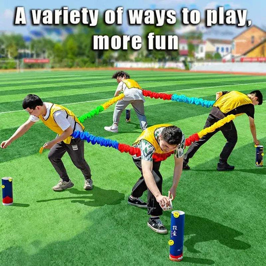  Elastic Rope Game Outdoor Team Building Kids Bonding -  ToylandEU™
