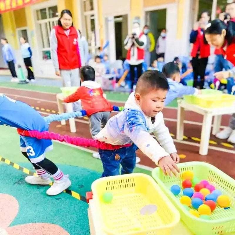 Outdoor Team Building Elastic Rope Game for Kids Fun - ToylandEU