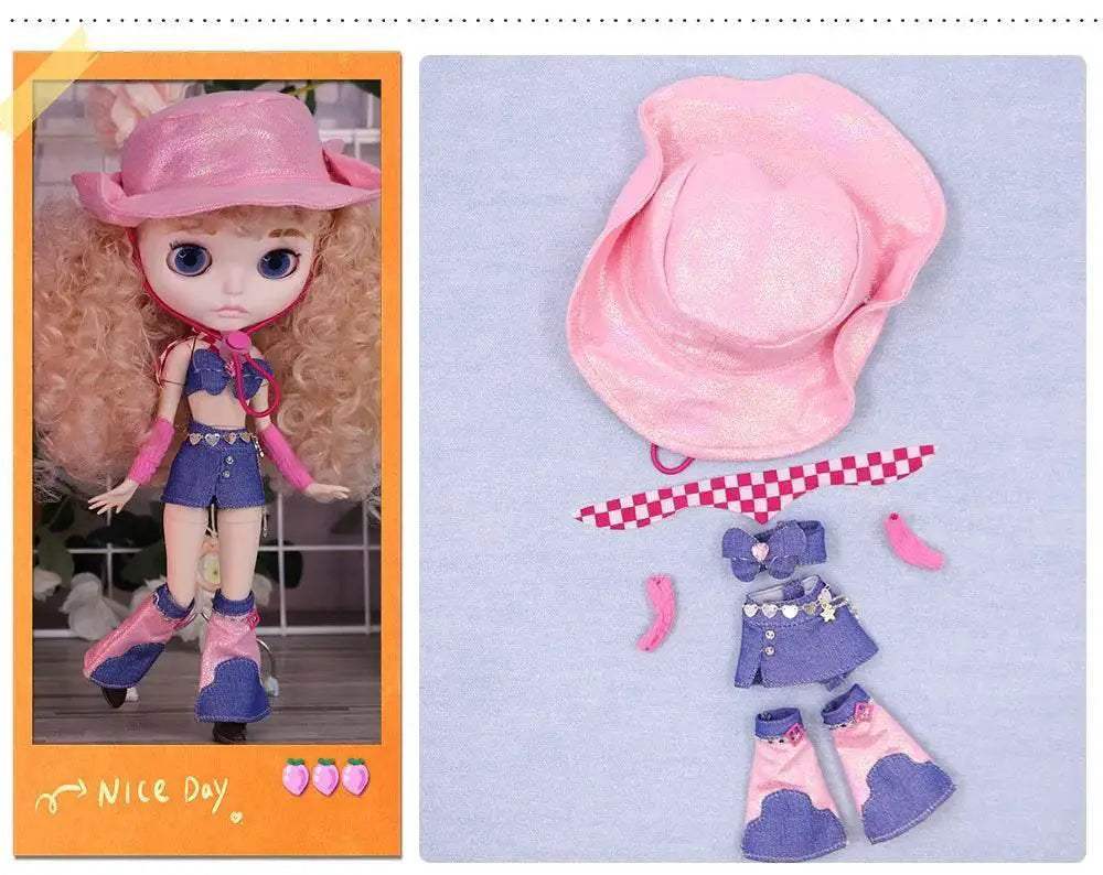 Outfits For ICY DBS Blyth Dolls Alice In Wonderland Dress - ToylandEU