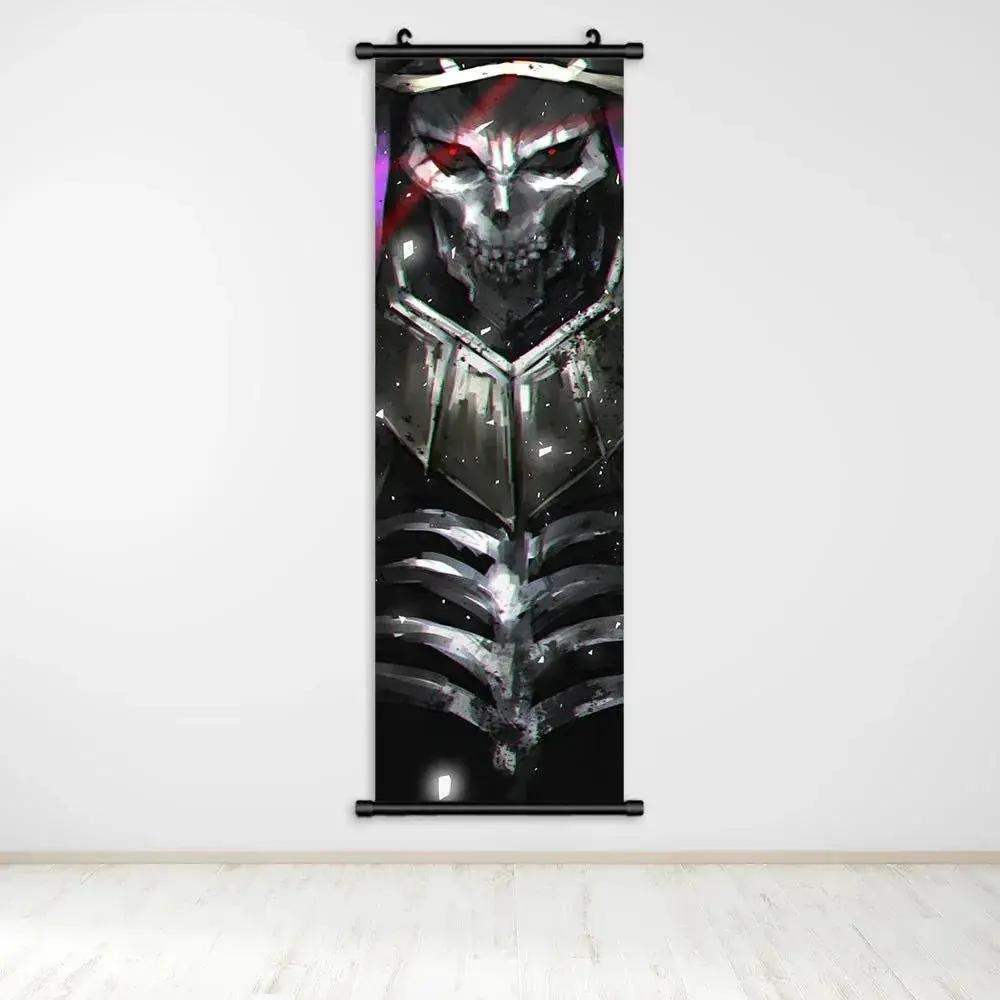 Overlord Anime Canvas Wall Art Hanging Scrolls Vibrant Print - ToylandEU