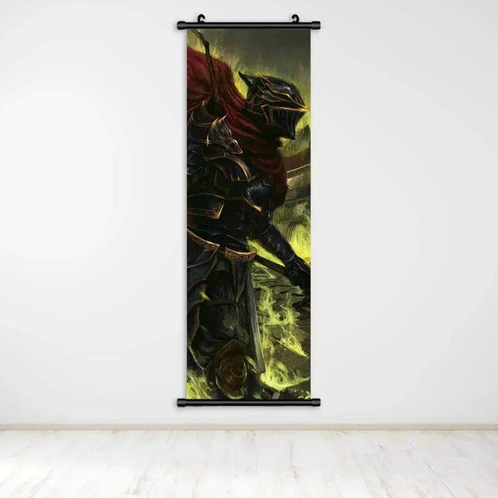 Overlord Anime Canvas Wall Art Hanging Scrolls Vibrant Print - ToylandEU