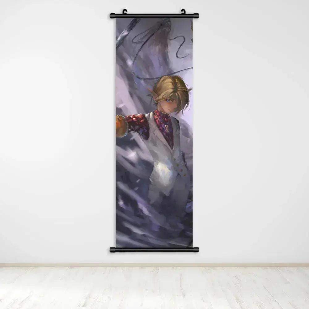 Overlord Anime Canvas Wall Art Hanging Scrolls Vibrant Print - ToylandEU