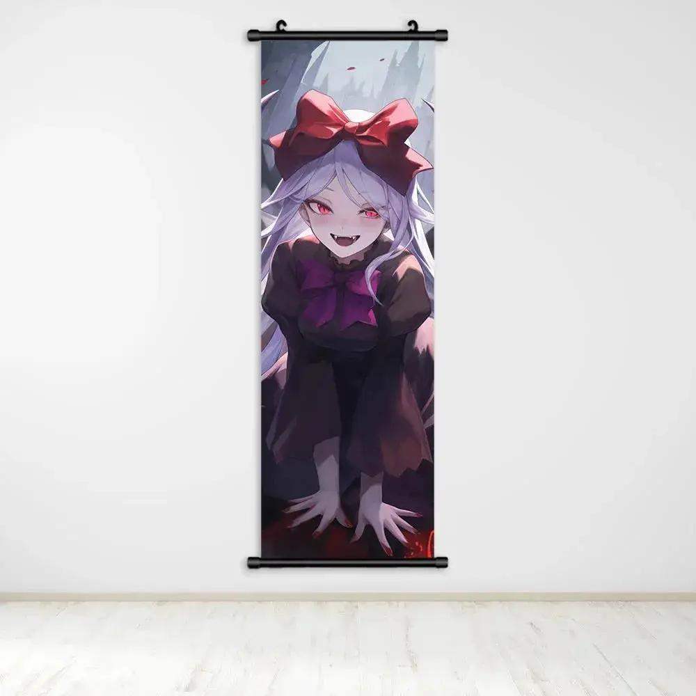 Overlord Anime Canvas Wall Art Hanging Scrolls Vibrant Print - ToylandEU