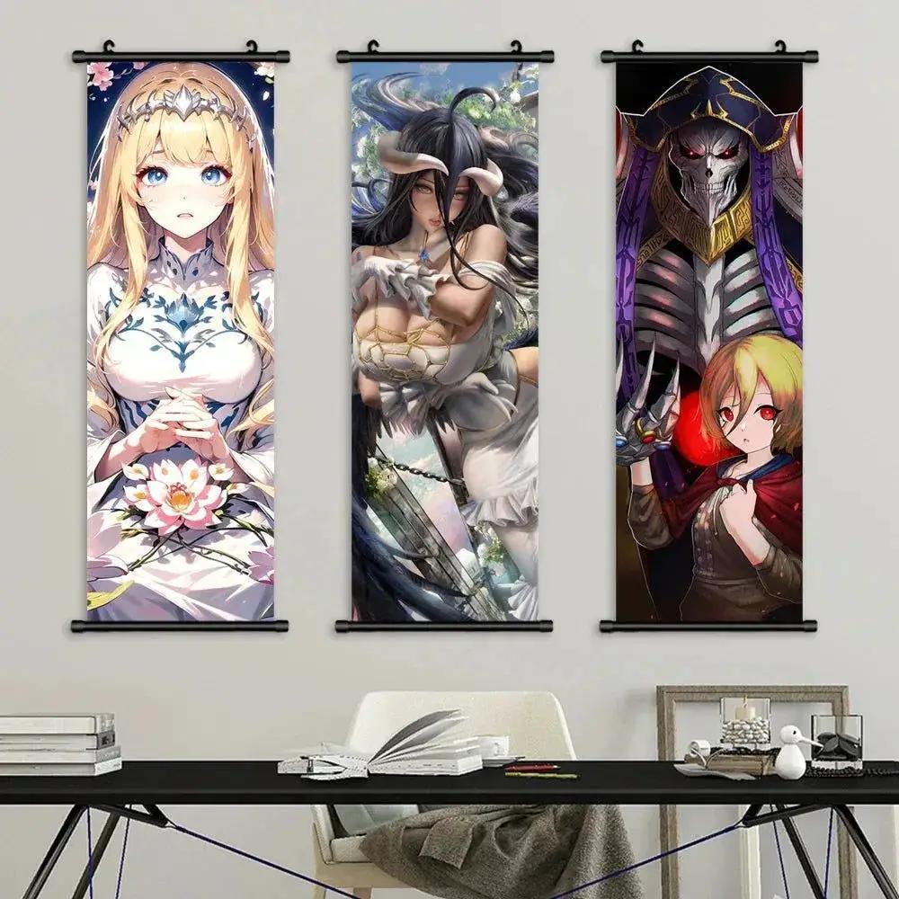  Overlord Canvas Art Premium Wall Hanging Scrolls -  ToylandEU™