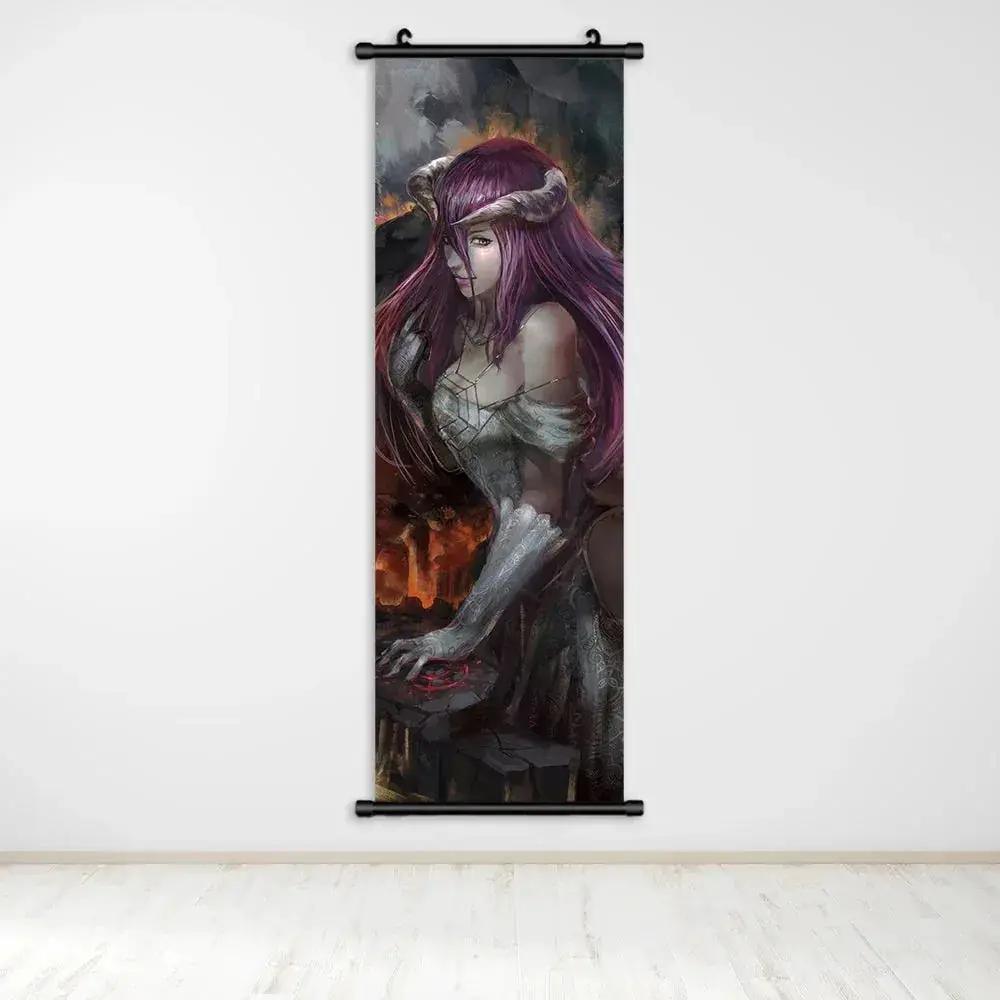  Overlord Canvas Art Premium Wall Hanging Scrolls -  ToylandEU™