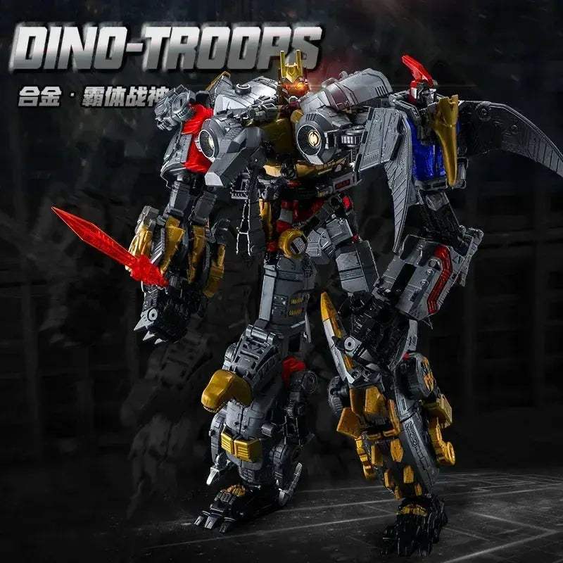 Oversize 40cm Dinosaur Transformer Toy 5 In 1 Action Figure - ToylandEU