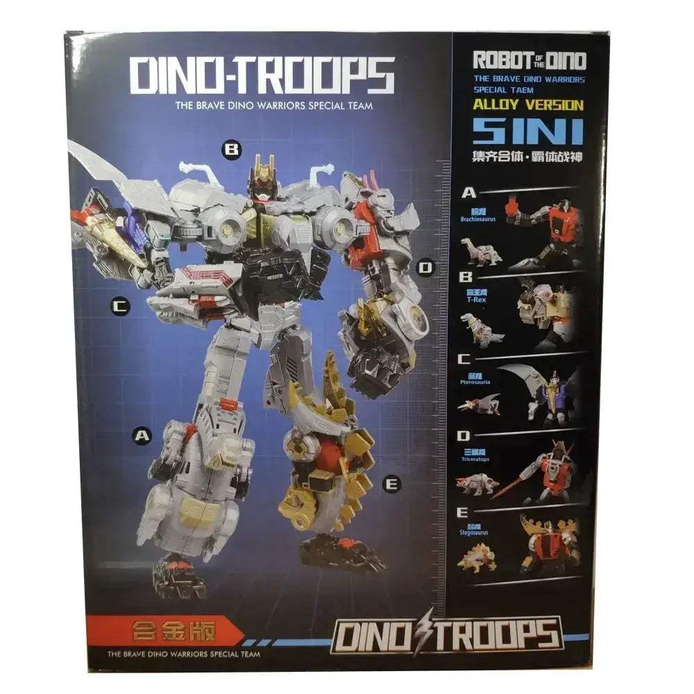 Oversize 40cm Dinosaur Transformer Toy 5 In 1 Action Figure - ToylandEU