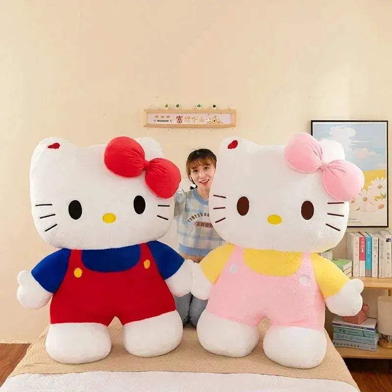 Oversize Hello Kitty Plushie 80cm Kawaii Sanrio Gift - ToylandEU